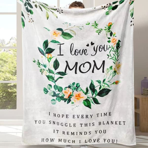 Morsdagsteppe Fleeceteppe 150X200CM 150x200cm
