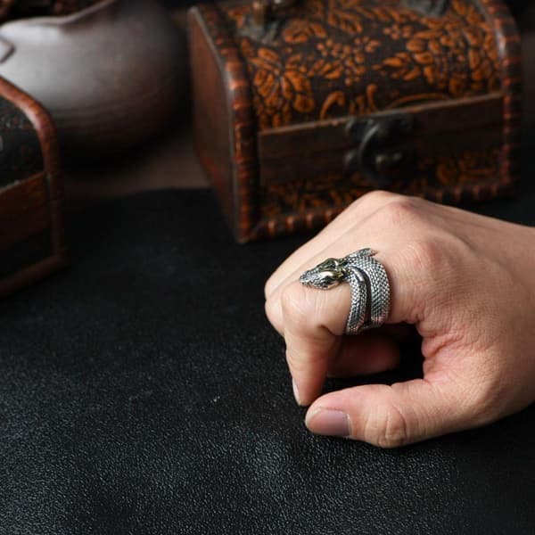 Slangering Dyre Ring Smykker Gaver