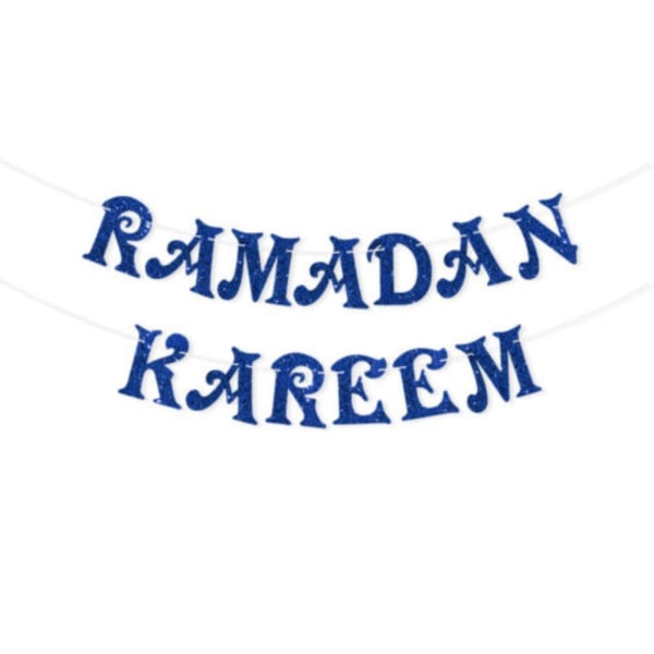 Ramadan Kareem Banner Eid Mubarak Ornament B B