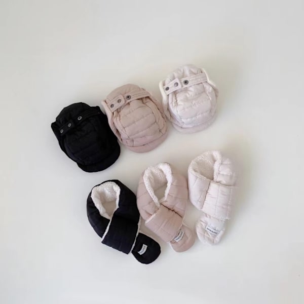 Barns varm mössa Kid Thicken Hat Halsdukar KHAKI Khaki