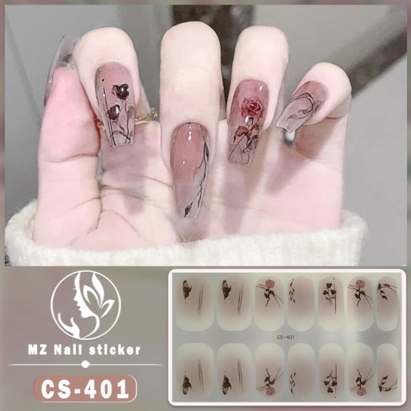 Nail Stickers Negle Wraps 10 10 10