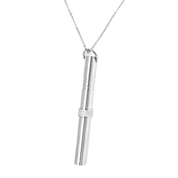 Mindful Breathing Necklace Mindful Anapana Breathing Necklace Rose Gold