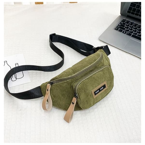 Børne Brysttaske KAKI Khaki