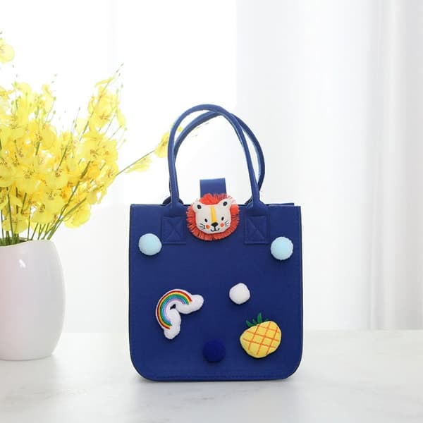 Filt Tote Bag MØRKEBLÅ Dark Blue