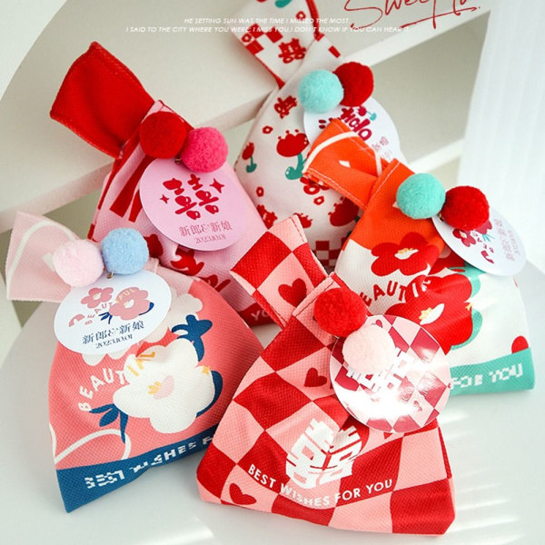 Stickad handväska Candy Box I I I