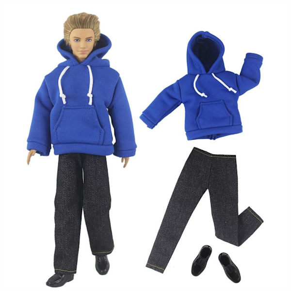 Miesten nukkehupparit set 3 3 3