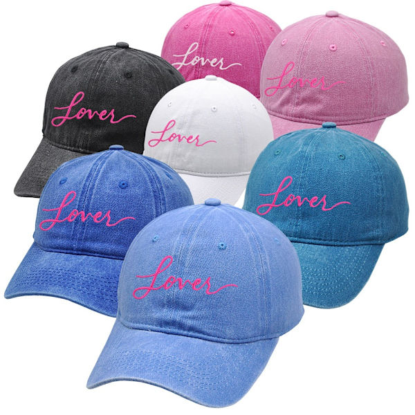 Valentine's Taylor Swift cap 1989 Broderi Dad Hat red