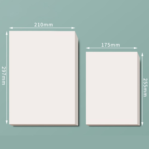 Blankt udkast til papirberegningspapir A4GRIDS-40ARK A4Grids-40Sheets