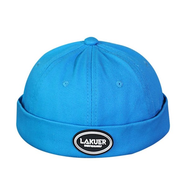 Baby Brimless Hat Hip Hop Caps BLÅ Blue