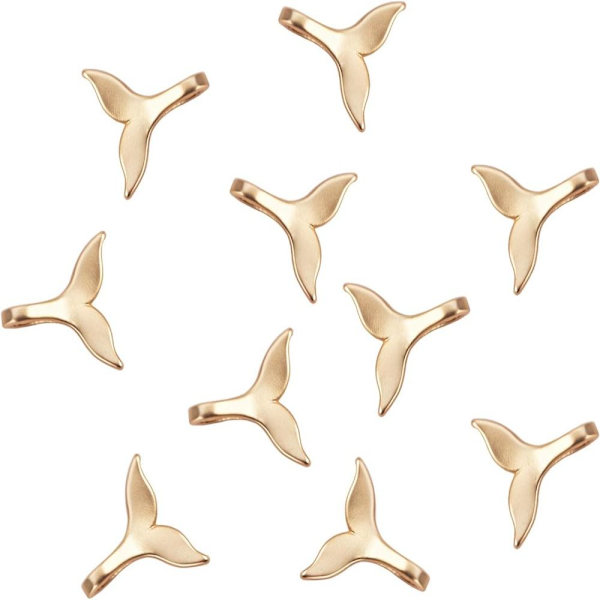 Whale Tail Shape Charms Whale Fish Tail Vedhæng Hale Shape