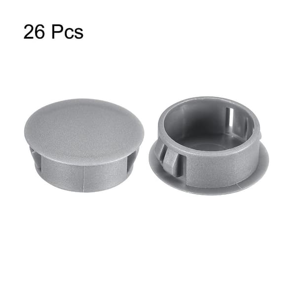 26 stk. hullplugger, utslagsplugger, grå, 26 stk. Gray 26Pcs