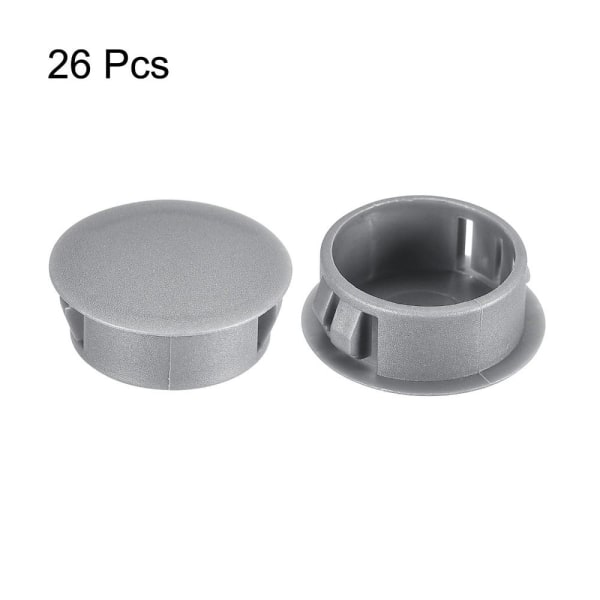 26stk Hulpropper Knockout Låsepropper GRÅ 26STK Gray 26Pcs