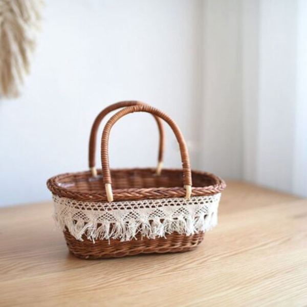Rattan Korg Blomkorg A A A