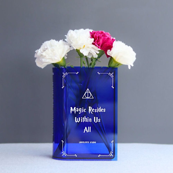 Akryl Bogvase Bogstøtte Vase D D D