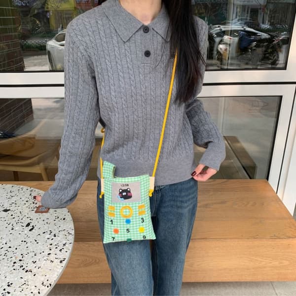 Crossbody Tasker Skuldertaske GUL yellow