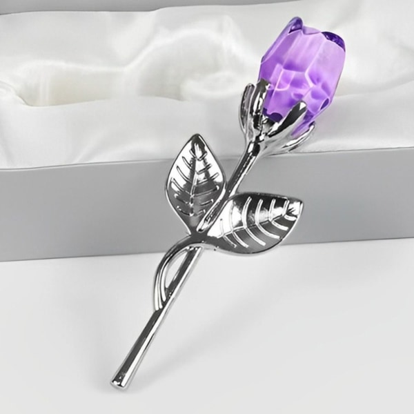 Krystallrose Ornament Hjem Dekorasjon Ornamenter C C C