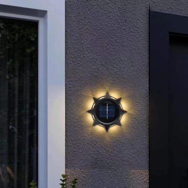 8LED Nedgravd Nattlys Solcelle Bakken Lys Hage Undergrunn