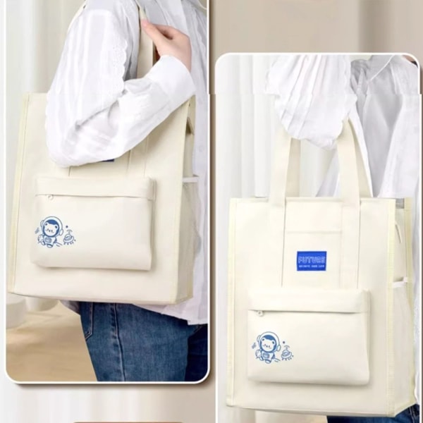 Tote Skoleveske Student Handbag 04 04