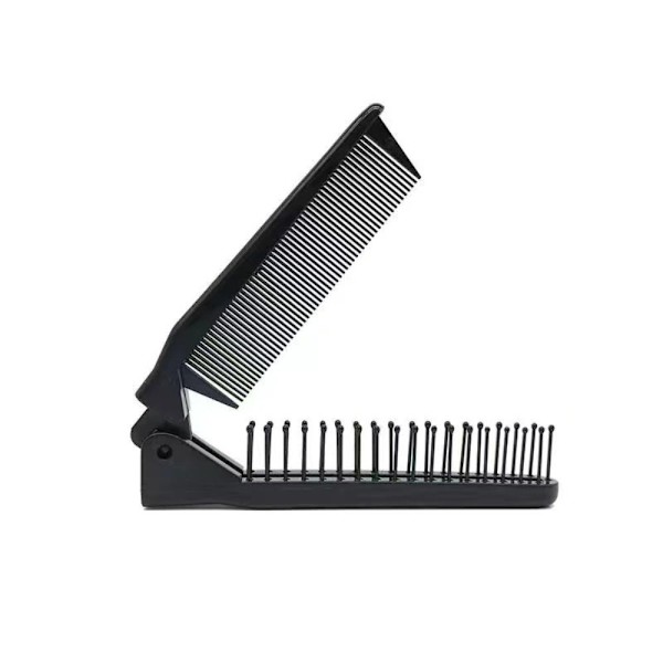 Vikbar hårkam Vikbar kam SVART Black