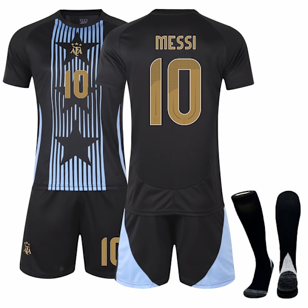 Argentina Spesialutgave Fotballdraktsett 2024-2025 Nr. 10 Messi Adult XL