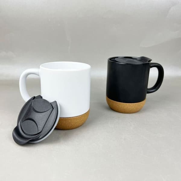 Kaffekopper Keramisk Krus SVART Black