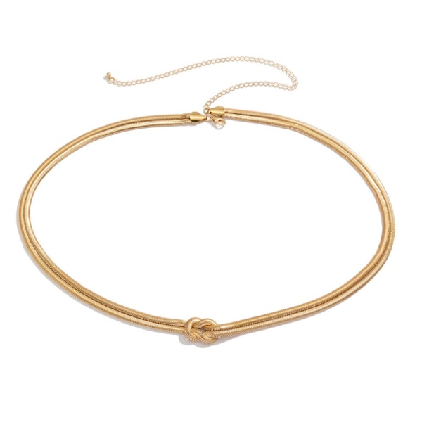 Metal Style Knot Tupsu vyötäröketju Snake Bone Chain vyötärö 2