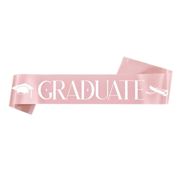 JAG EXAMERADE Sash Graduate Shoulder Strap PINK GRADUATED pink GRADUATED-GRADUATED
