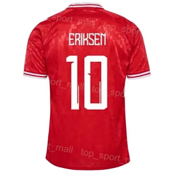 24-25 Tanskan jalkapallomaajoukkueen lasten ja aikuisten kotipaita nro 10 Eriksen M