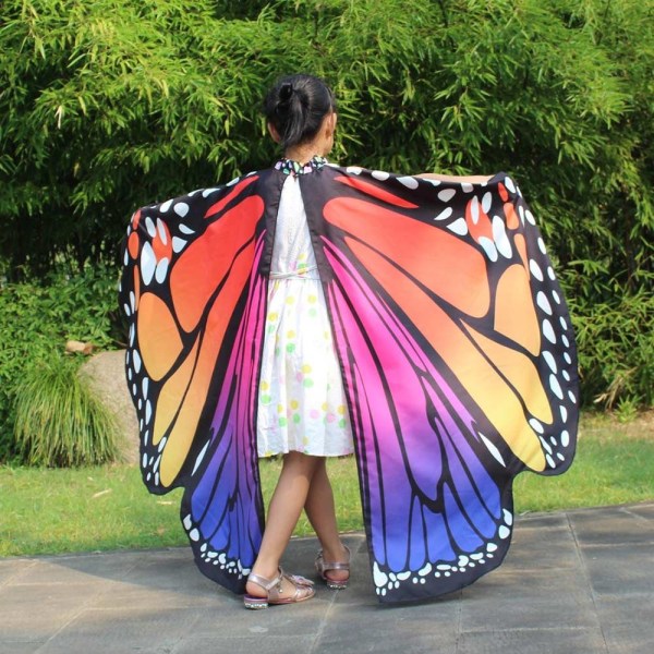 Butterfly Cape Butterfly Wings Shawl 01 01 01