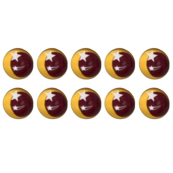 10 st/5 par Eyes Crafts Eyes Puppet Crystal Eyes 6MM-STAR TO 6mm-Star to left2