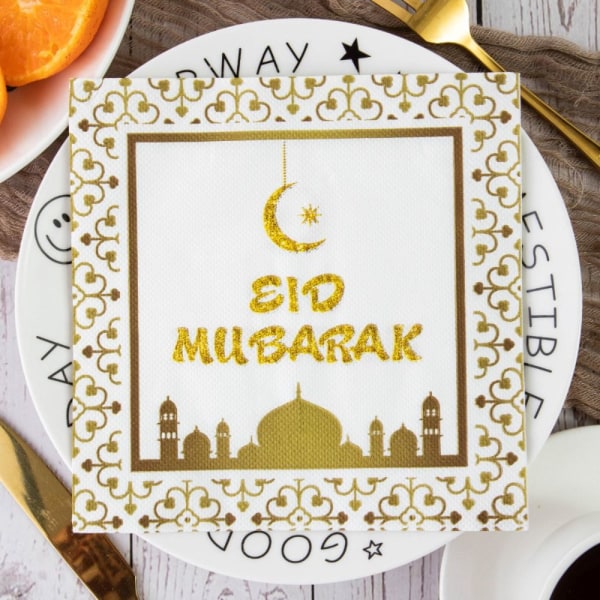 EID Mubarak -lautasliina Ramadan Kareem Paper 2 2 2