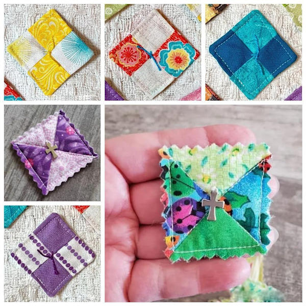 Pocket Prayer Quilt Inspiroiva taskupeitto C C C