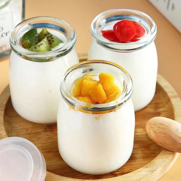 Mini Yoghurtkrukker Glaspuddingkopper 150ML 150ml