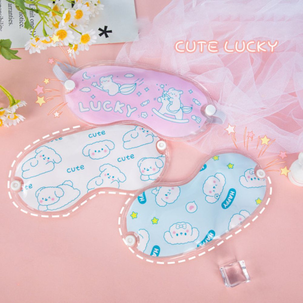 Ice Eye Mask Blindfold GUL LITTLE BUNNY GUL LITTLE BUNNY yellow little bunny