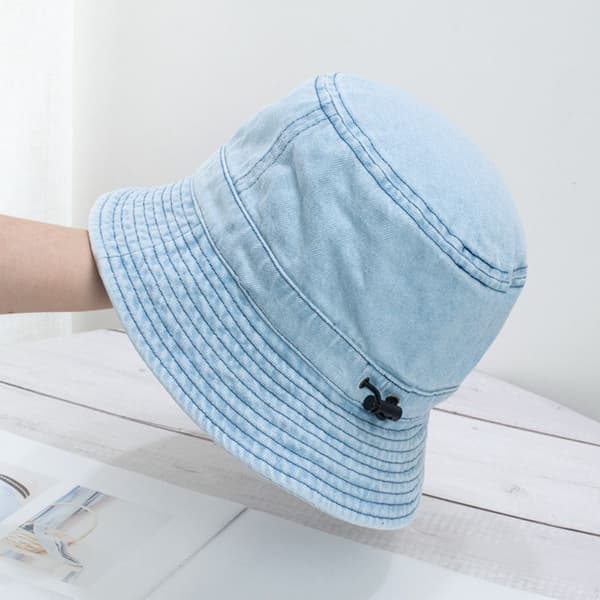 Bomuld Bucket Hatte Kvinder Sommerhat 3 3 3