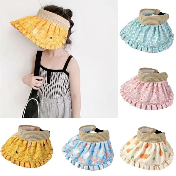 Børne Shell Hat Solskærm Hat FARVE 5 FARVE 5 Color 5