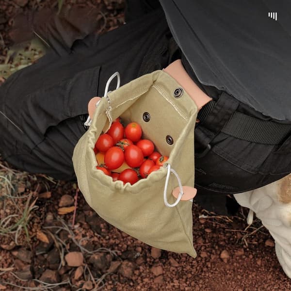 Bushcraft-kassi, keräilykassi, MUSTA Black