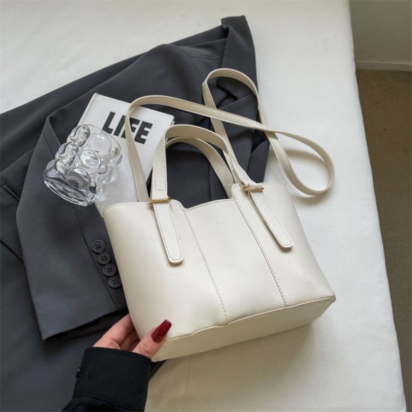 Skulderveske Messenger Bag BEIGE Beige