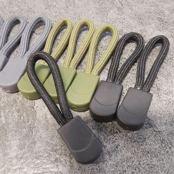 10 st Dragdragkedja ände ARMY GREEN STYLE 1 STYLE 1 Army Green Style 1-Style 1