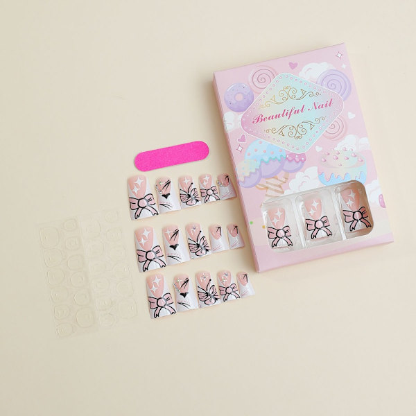 Franska Fake Nails False Nail XD-86-56 XD-86-56 XD-86-56