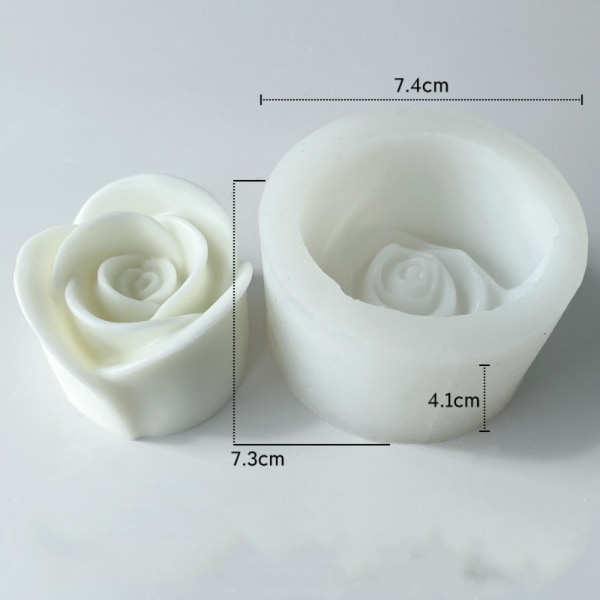 Silikoneform Lyseform 3 3 3