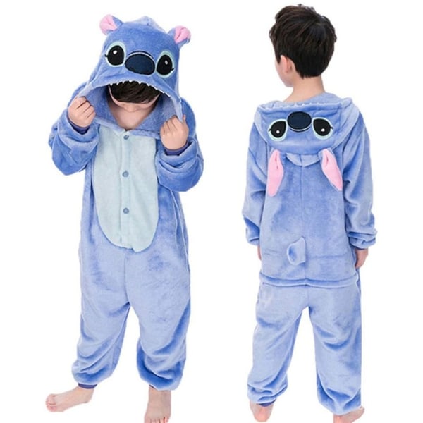 Cosplay Costume Suit Stitch Pyjamas 130CM 130cm