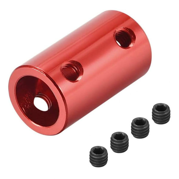 Stel set Skruvaxelkopplingskoppling 4MM TILL 8MM 4MM 4mm to 8mm