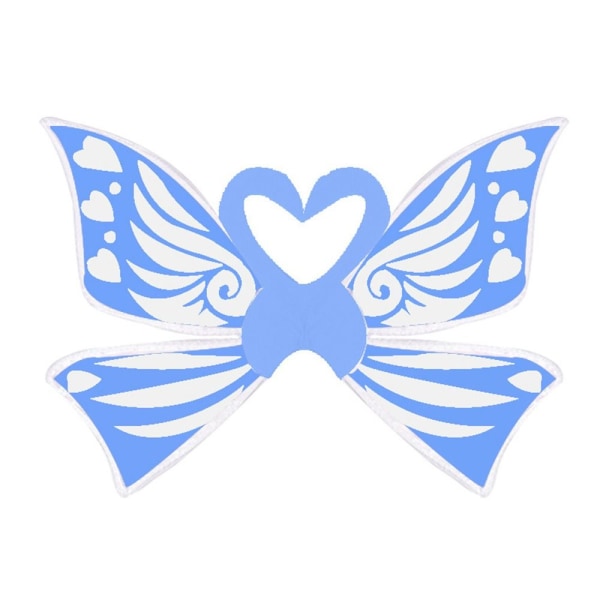 Butterfly Fairy Wings Princess Angel Wing BLÅ Blue