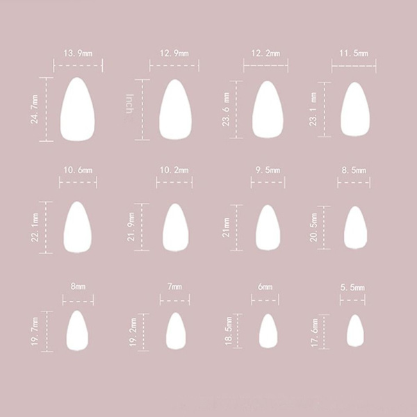 Falske Nails Fake Nials JP2924 JP2924 JP2924