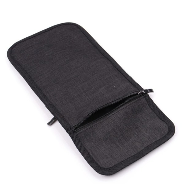 RFID Opbevaringstaske Rejsedokument Pastaske SORT Black