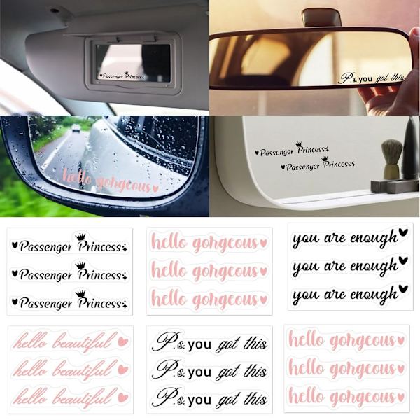 3kpl/ set Taustapeilitarra Autopeilitarrat PS YOU GOT P.S. You got this