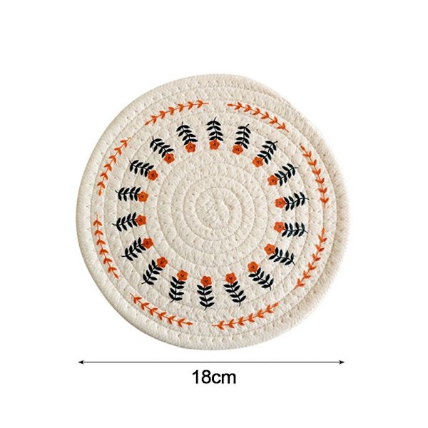 1kpl ruokapöytämatto pöytäalustanko 18cm 18cm 18cm