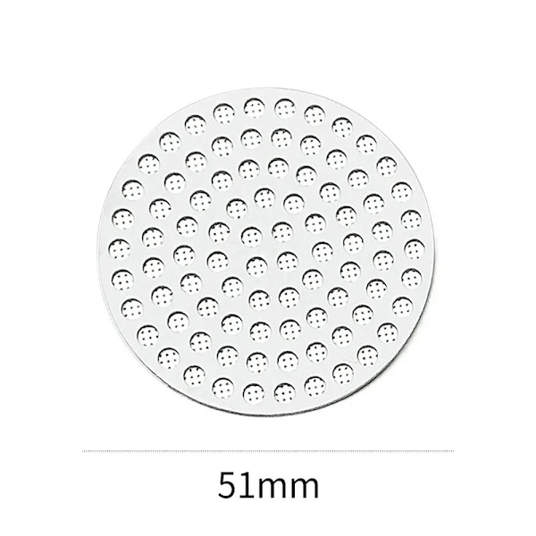 1 kpl kahvinsuodatinverkko, mesh 51 mm 51 mm 51mm