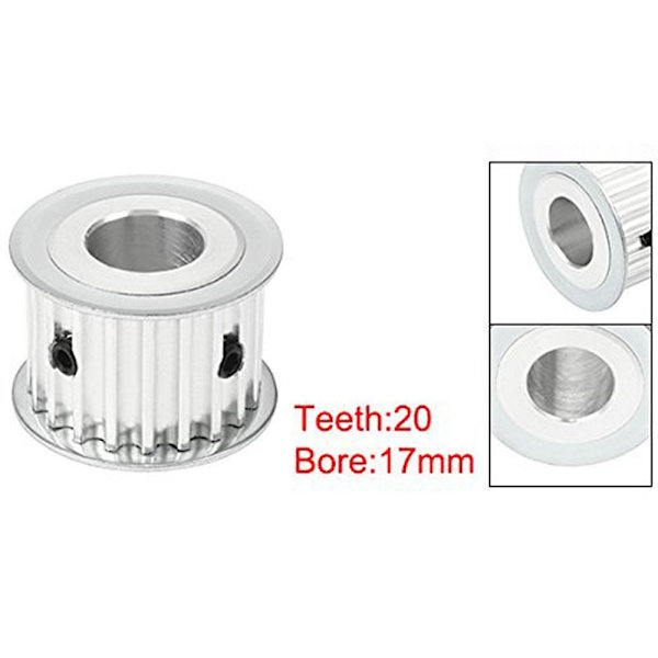 Tandremskive Flange Synkronhjul 17MM 17MM 17mm